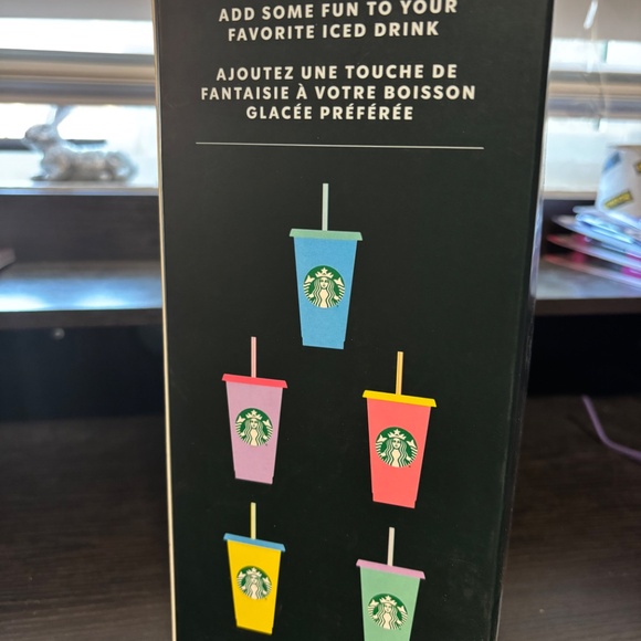 STARBUCKS RE USEABLE COLD CUPS - Picture 2 of 2